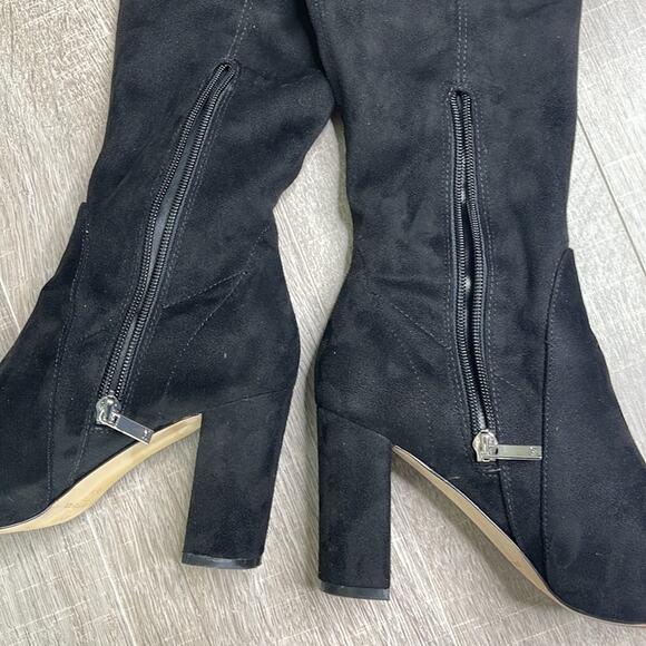 MARC FISHER LTD Black MLULONA Over The Knee Boot Women’s Size 7.5 - Picture 7 of 15